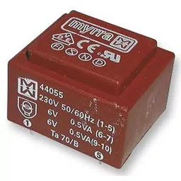 MYRRA Transformer, 1Va, 230V, 2 X 9V, 44056-picture-11
