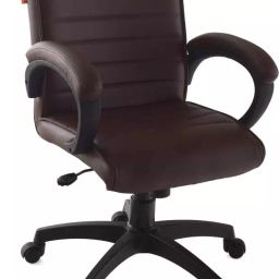 Roarwood Brown Medium Back General Office Purpose Chair RW017-30