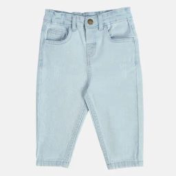 MINIKLUB Boys Light Blue Solid 1 Jeans-image-48