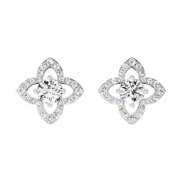 Sparkles Lab Grown Diamond 14k (585) Rose Gold Earrings for Women-picture-30