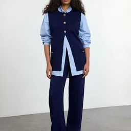 Trendyol Sleeveless Shirt & Trousers-picture-6