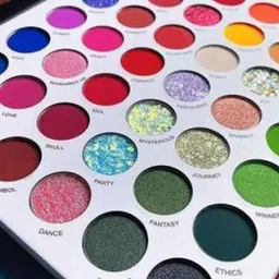 SUNISA 54 Color Eyeshadow Palette -Multicolour image 2