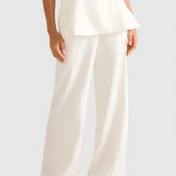 Posey Linen Wide Leg Pant-image-81