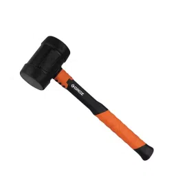Groz 350 mm Rubber Hammer with Fibreglass Handle Black, MLTR/20B/FG-image-20