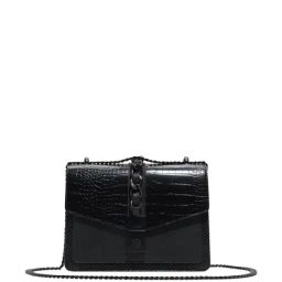 ALDO Black Textured Small Sling Handbag-image-81