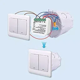 OKOS 4 Gang WiFi Smart Light Switch Hidden DIY Module OKOS Smart APP Remote Control Compatible image 4