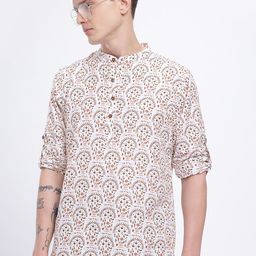 Anouk Rustic Printed Short Kurta-image-79