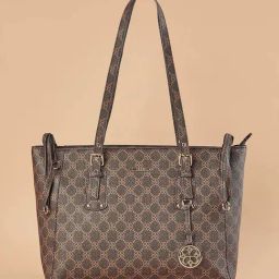 Code by Lifestyle Beige Printed Totes-image-49