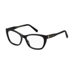 Marc Jacobs Black Rectangular Eye Frames for Women-image-2