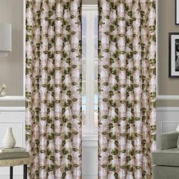 Romee Beige Polyester Floral Curtains and Sheers-image-51