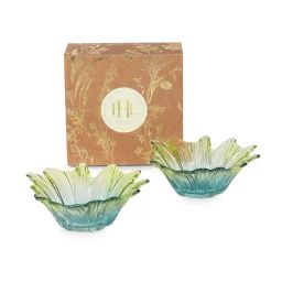 Pure Home and Living Solid Green Glass Small Side Bowls-image-64