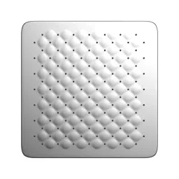 RN Mirah 150 mm (6 inch) Stainless Steel Silver Wall Mount Overhead Shower Without Arm, RN68210150-10