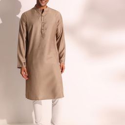 Fabindia Mandarin Collar Straight Kurta-image-76