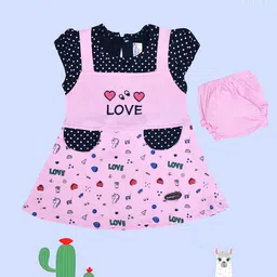 SHAKTI CREATION Polka Dot Print A-Line Dress-7