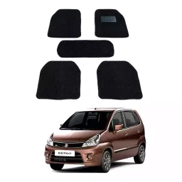Auto Pearl DB7M193 PVC and Plastic Standard Mat for Maruti Suzuki Zen Estilo 2005-2015 (Black)-image-88