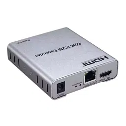 Techut 60m HDMI KVM Extender 60m Over Cat 6/7 Media Streaming Device (Silver) image 2