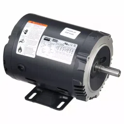 Dayton Three Phase 1/2 HP Face/Base Mount F Class General Purpose Motor, 31LH59-picture-7