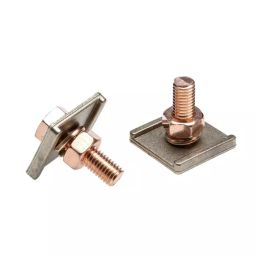WJ Furse Copper Earth Clamp Max. Conductor Size 25x3 mm Nominal Rod dia. 10 mm 26 mm (Pack of 10)-image-82