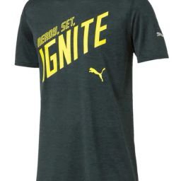 Puma Green Graphic Print T-Shirt-image-25