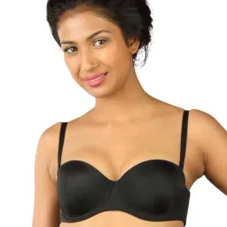 Triumph Black Padded Demi Cup Bra-picture-39