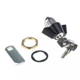 Euro-Locks Camlock 16 mm Panel-to-Tongue 23x20.2 mm Cutout Key , F383-01-1-image-72