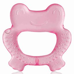 BeeBaby Frog Shape Teethers for 3 to 6 Months BPA Free. Cooling Water Filled Baby Teether, Soft Teething Toy for Babies with Carry Case Soothes Gums and Easy to Grip (3 Months+) (Frog - Pink)-37