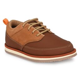 TUSKEY Color Blocked Lace Up Sneaker Shoes - Tan Brown-image-101