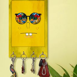 999Store Stylish Wood Wall Mount Decorative Key Holder - Sunglasses Camping Views-image-15