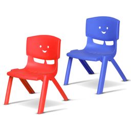 Toy Plus Kids Smiley Chair Set of 2 - Assorted Color-3