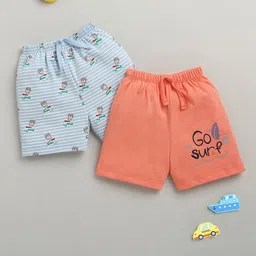 BUMZEE Boys Animal Printed Shorts-57