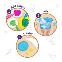 imagimake Imagi Make Magic Clay Space Kit - Multicolour image 3