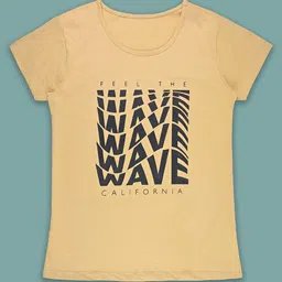 Wish Karo Women Typography Printed Round Neck Cotton T-shirt-picture-11