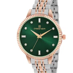 D'SIGNER Women Embellished Dial & Stainless Steel Straps Analogue Watch 853RTM.16L-picture-47