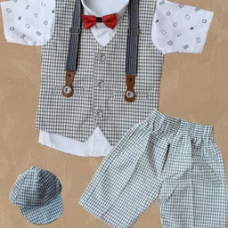 Qutie Ninja Boys Cotton Blend Suits-picture-58