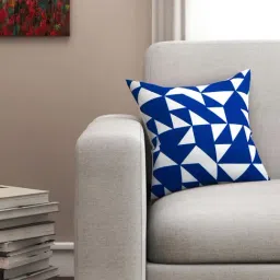 SEJ by Nisha Gupta Blue Cushion Covers - Set of 1-image-59