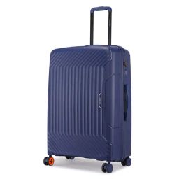 Nasher Miles Coorg Navy Blue 8 Wheels Large Hard Cabin Trolley Bag-image-41