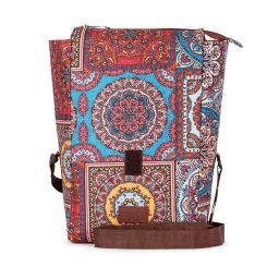 ZOUK Multicolor Printed Handbag image 4