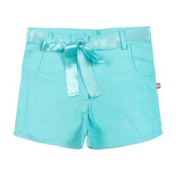 Nino Bambino Kids Aqua Sky Organic Cotton Shorts-picture-43