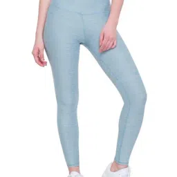 Candyskin Light Blue Self Print Leggings-picture-7