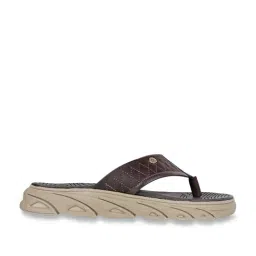 Carlton London Men's Brown Thong Sandals-image-74