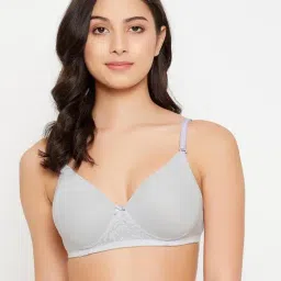 Clovia Grey Padded Bra-picture-40
