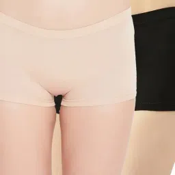 Leading Lady Multicolor Boy Shorts Panty (Pack Of 2)-image-80