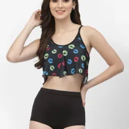 Cukoo Black Printed Swimsuit-image-13
