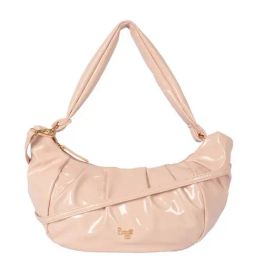 Baggit Pink Textured Medium Hobo Handbag-image-49