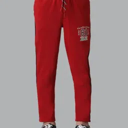 Van Heusen Regular Fit Smart Tech Easy Stain Release Trackpants - Chilly Pepper-picture-0