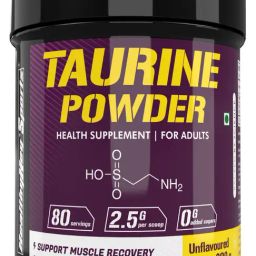 HealthyHey Sports Taurine Powder - 200g - Unflavoured-12