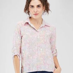 ITI Multi Regular Fit Print Casual Shirt-picture-13