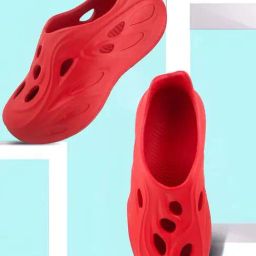 Red Tape Kids Red Back Strap Clogs-image-23