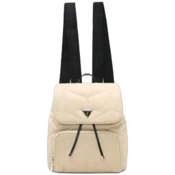 GUESS Beige Enelia Quilted Backpack-image-79