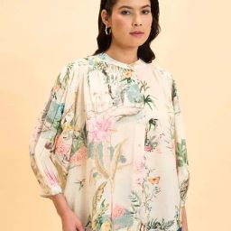 Marigold Lane White Printed Top-image-50